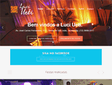 Tablet Screenshot of luciueti.com.br
